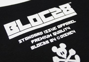 Bloc 28 By Disney Mickey Mouse Fist Mens T-Shirt Label
